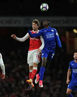 Monreal vs Ndidi: Intense Battle in Arsenal vs Leicester City Premier League Clash