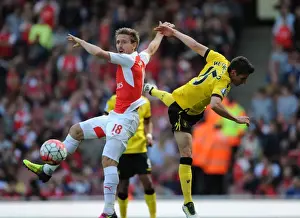Monreal vs. Westwood: A Premier League Showdown at Emirates Stadium (Arsenal vs. Aston Villa, 2015-16)