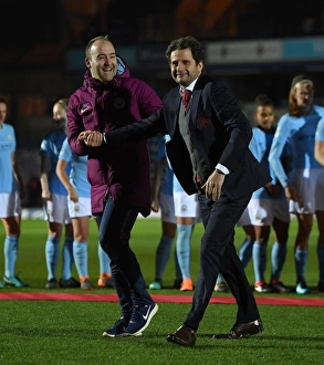 Montemurro vs. Cushing: FA WSL Continental Cup Final Showdown (Arsenal Women vs. Manchester City Ladies)