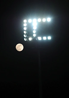 Queens Park Rangers V Arsenal 2014-15 Prints: Moonlit Football: Queens Park Rangers vs. Arsenal