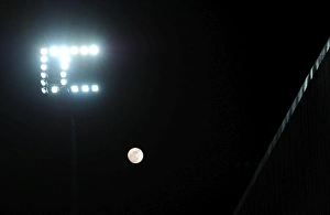 Queens Park Rangers V Arsenal 2014-15 Prints: Moonlit Rivalry: Arsenal vs. Queens Park Rangers