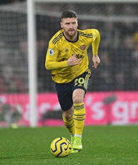 Images Dated 26th December 2019: Mustafi in Action: Arsenal vs. AFC Bournemouth, Premier League (December 2019)