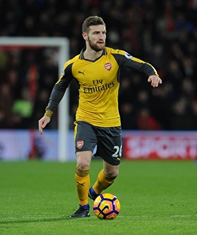 AFC Bournemouth V Arsenal 2016-17 Prints: Mustafi in Action: Arsenal vs. Bournemouth, Premier League 2016-17
