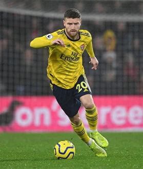 Images Dated 26th December 2019: Mustafi in Action: Arsenal vs. Bournemouth, Premier League 2019-20