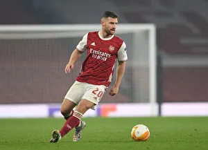 Arsenal V Molde FK 2020-21 Prints: Mustafi in Action: Arsenal vs Molde, Europa League 2020-21