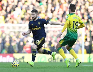 Mustafi in Action: Norwich City vs Arsenal FC, Premier League 2019-20