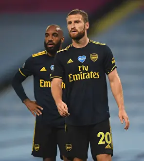 Mustafi Focused: Arsenal vs Manchester City - Premier League Showdown (2019-20)