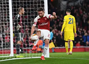 Arsenal V BATE Borisov 2018-19 Prints: Mustafi Scores the Winner: Arsenal Tops BATE Borisov in Europa League