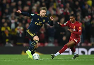 Mustafi vs. Brewster: A Battle at Anfield in the Carabao Cup