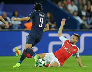 Mustafi vs Cavani: A Champions League Battle at Parc des Princes, 2016