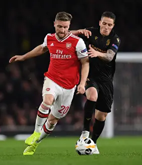 Mustafi vs. Duarte: Clash of the Centrals in Arsenal's Europa League Battle against Vitoria Guimaraes