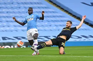 Mustafi vs Mendy: Intense Battle in Manchester City vs Arsenal FC Premier League Clash