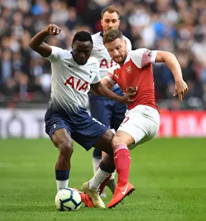 Mustafi vs. Wanyama: Intense Battle in the Premier League Clash Between Arsenal and Tottenham