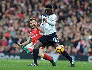 Mustafi vs. Wanyama: A Premier League Battle at Emirates Stadium (2016-17)
