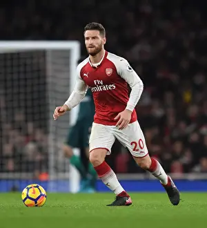 Arsenal V Liverpool 2017-18 Prints: Mustafi's Dramatic Performance: Arsenal vs Liverpool 3-3 at Emirates Stadium