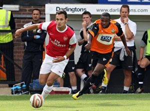 Nacer Barazite (Arsenal). Barnet 0: 4 Arsenal. Pre Season Friendly. Underhill