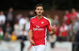 Nacer Barazite (Arsenal). Maidenhead 1: 7 Arsenal. Pre Season Friendly. York Road