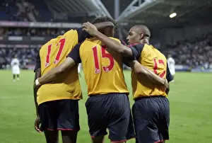 Huddersfield V Arsenal 2008-09 Prints: Nacer Barazite's Double: Arsenal's Pre-Season Victory Over Huddersfield (2008)