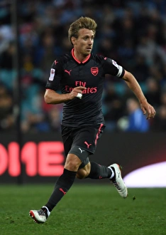 Nacho Monreal in Action: Arsenal vs. Sydney FC (2017-18 Pre-Season Friendly)
