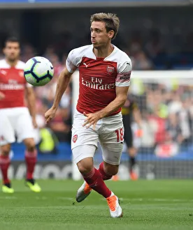 Nacho Monreal in Action: Arsenal vs. Chelsea, Premier League 2018-19