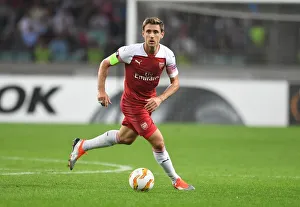Nacho Monreal in Action: Arsenal vs. Qarabag, UEFA Europa League 2018-19