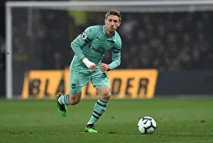 Nacho Monreal in Action: Arsenal vs. Watford, Premier League 2018-19