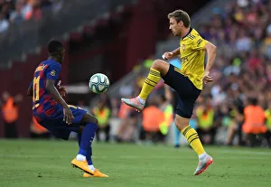 Nacho Monreal in Action: Arsenal vs. FC Barcelona (2019-20 Pre-Season Friendly)
