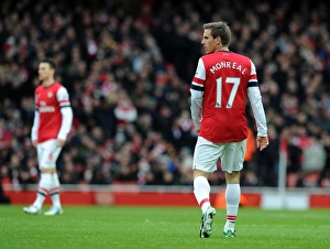 Arsenal V Stoke City 2012-13 Prints: Nacho Monreal in Action: Arsenal vs Stoke City, Premier League 2012-13