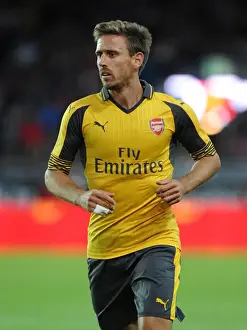 Viking FK V Arsenal 2016-17 Prints: Nacho Monreal in Action: Arsenal vs Viking FK (2016-17 Pre-Season Friendly)