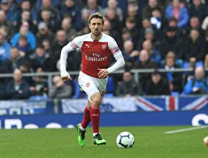 Everton V Arsenal 2018-19 Prints: Nacho Monreal in Action: Everton vs Arsenal, Premier League 2018-19