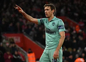 Nacho Monreal in Action: Southampton vs. Arsenal, Premier League 2018-19