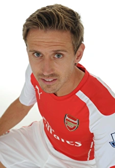 Nacho Monreal at Arsenal: 2014-15 Photocall