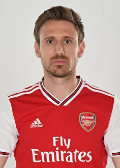 Nacho Monreal of Arsenal. Arsenal Training Ground