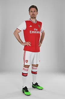 Nacho Monreal of Arsenal. Arsenal Training Ground