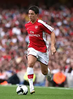 Arsenal V Juventus Prints: Nasri Scores Upset for Juventus against Arsenal in 2008 Emirates Cup