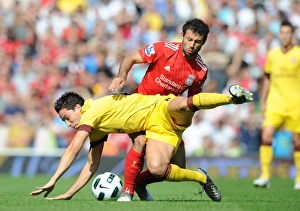 Nasri vs Mascherano: The Battle at Anfield, 1-1 Arsenal vs Liverpool, Premier League 2010
