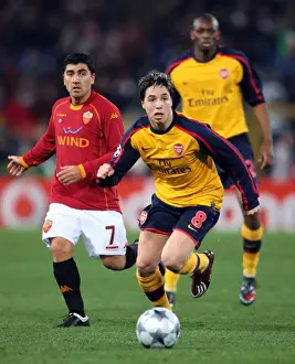 Nasri vs. Pizarro: Dramatic Penalty Shootout in UEFA Champions League Clash Between AS Roma and Arsenal