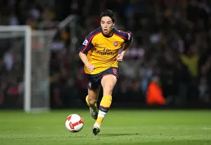West Ham United V Arsenal 2008-09 Prints: Nasri's Brilliance: Arsenal's 2-0 Triumph Over West Ham United, October 2008