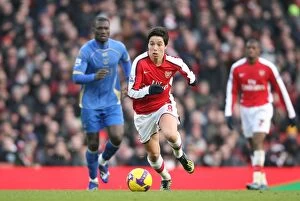 Arsenal v Portsmouth 2008-09 Collection: Nasri's Stunner: Arsenal's 1-0 Win Over Portsmouth, Barclays Premier League, Emirates Stadium