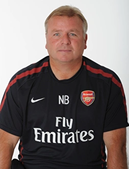 Neil Banfield (Arsenal Reserve Team Manager). Arsenal 1st Team Photocall and Membersday Neil Banfield (Arsenal Reserve Team Manager). Arsenal 1st Team Photocall and Membersday