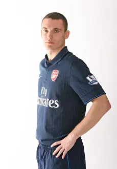 New Arsenal Star Thomas Vermaelen at Emirates Stadium, 2009