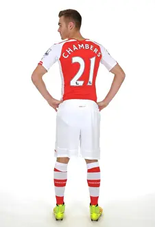 New Signing: Calum Chambers at Arsenal's Emirates Stadium