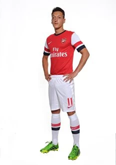 Images Dated 4th September 2013: New Signing Mesut Ozil at Arsenal Photo Shoot in Munich