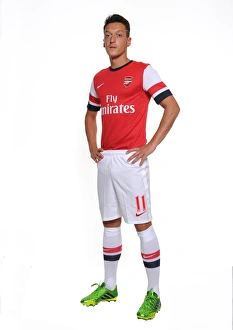 Ozil Mesut Prints: New Signing Mesut Ozil at Arsenal Photo Shoot in Munich