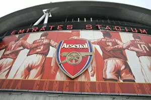 Arsenal v Birmingham City 2009-10 Collection: The new Stadium artwork