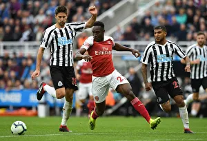 Newcastle United V Arsenal 2018-19 Prints: Newcastle United vs. Arsenal: Clash between Welbeck, Fernandez, and Yedlin