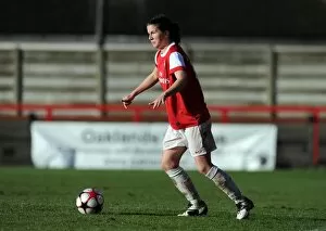Images Dated 11th November 2010: Niamh Fahey (Arsenal). Arsenal Ladies 4: 1 Rayo Vallecano. Womens UEFA Champions League