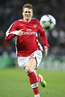 FC Porto v Arsenal 2008-9 Collection: Nicklas Bendtner (Arsenal)