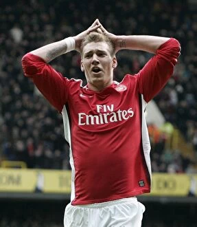 Images Dated 8th February 2009: Nicklas Bendtner (Arsenal)