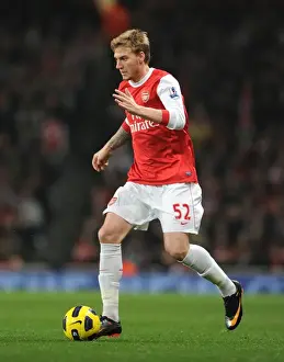 Nicklas Bendtner (Arsenal). Arsenal 0: 0 Manchester City, Barclays Premier League